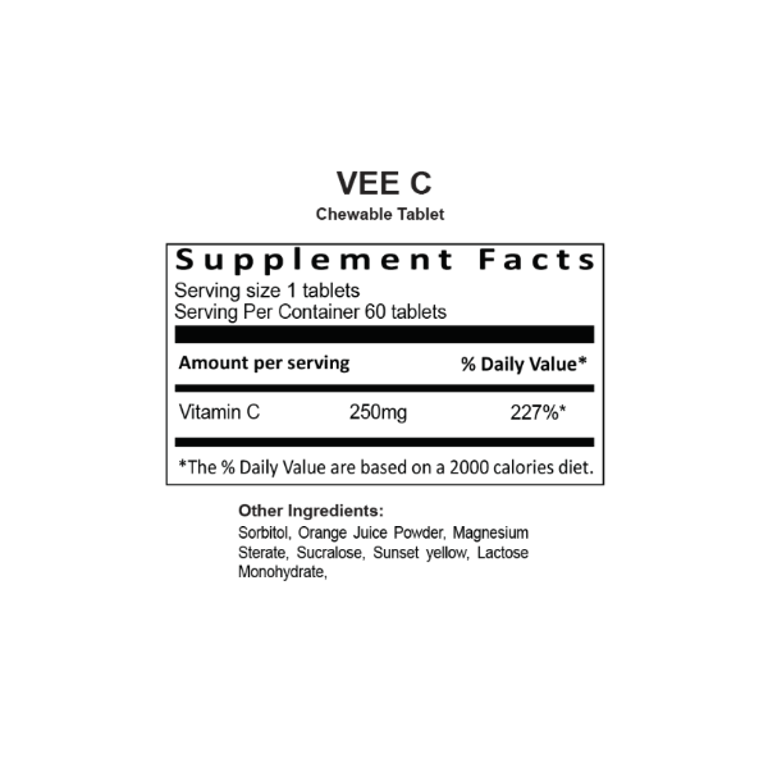 EDLIFE Vee C Chewable