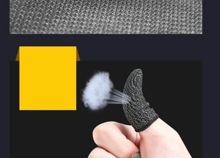 10 Pcs Screen PUBG Gaming Finger Sleeve Game Controller Mobile Sweatproof Gloves