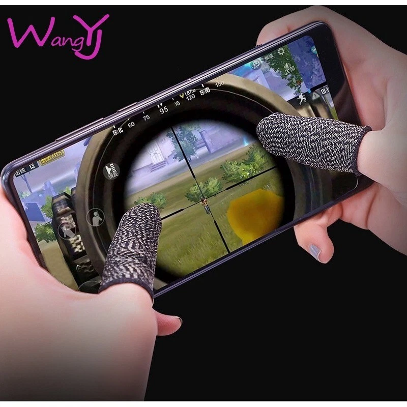 10 Pcs Screen PUBG Gaming Finger Sleeve Game Controller Mobile Sweatproof Gloves