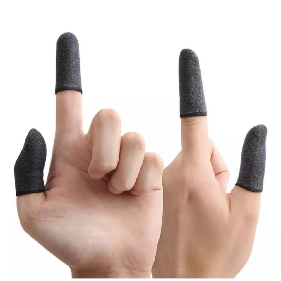 10 Pcs Screen PUBG Gaming Finger Sleeve Game Controller Mobile Sweatproof Gloves