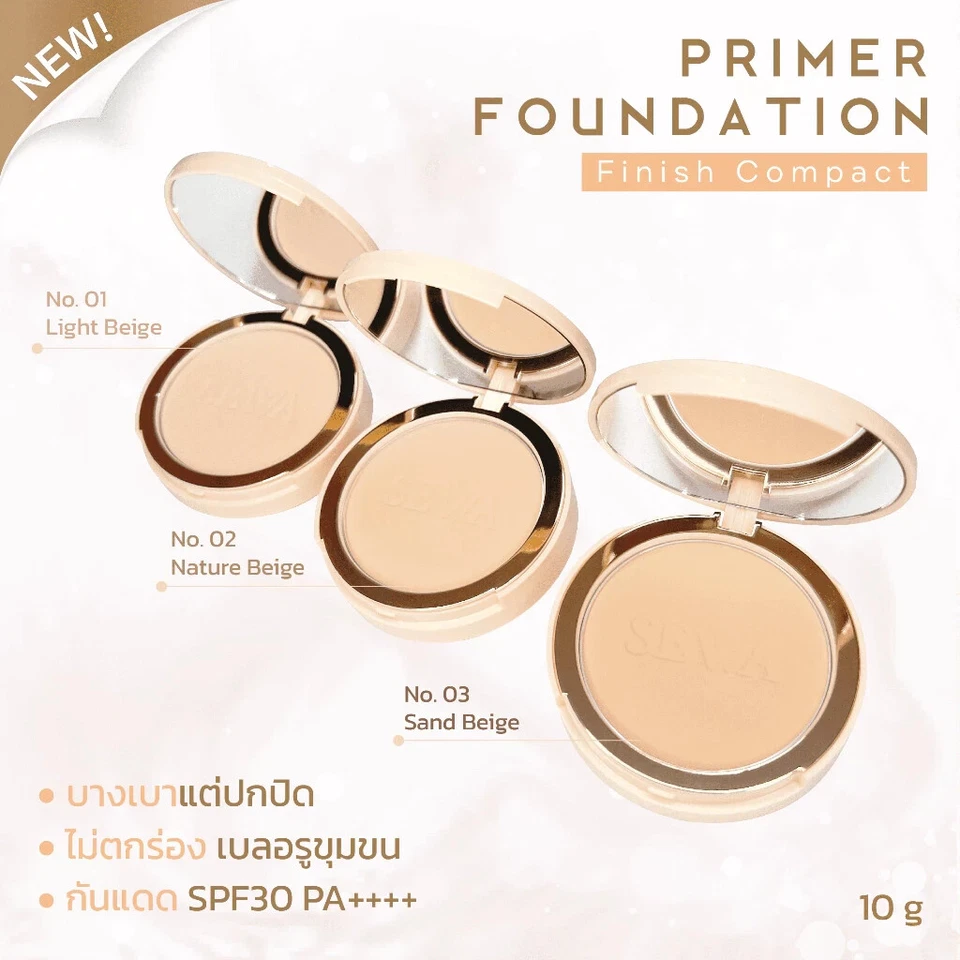 10 g SEWA powder primer foundation SPF30 PA++++ Press Face Powder Oil Control