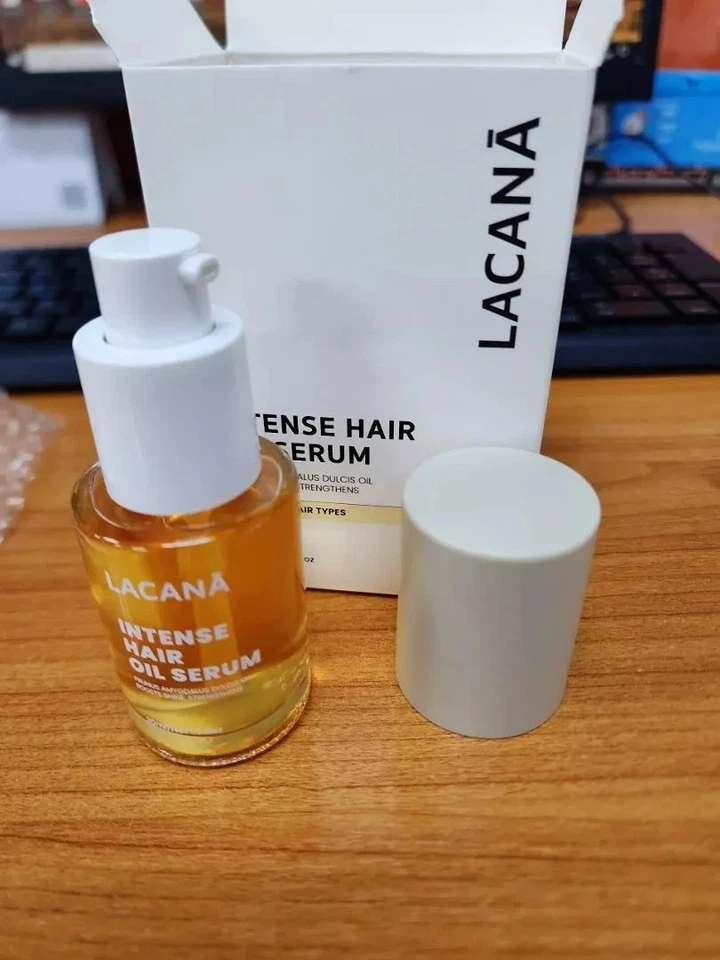 2 X LACANA Intense Hair Oil Serum Nourish Hair Moisture 30 ml
