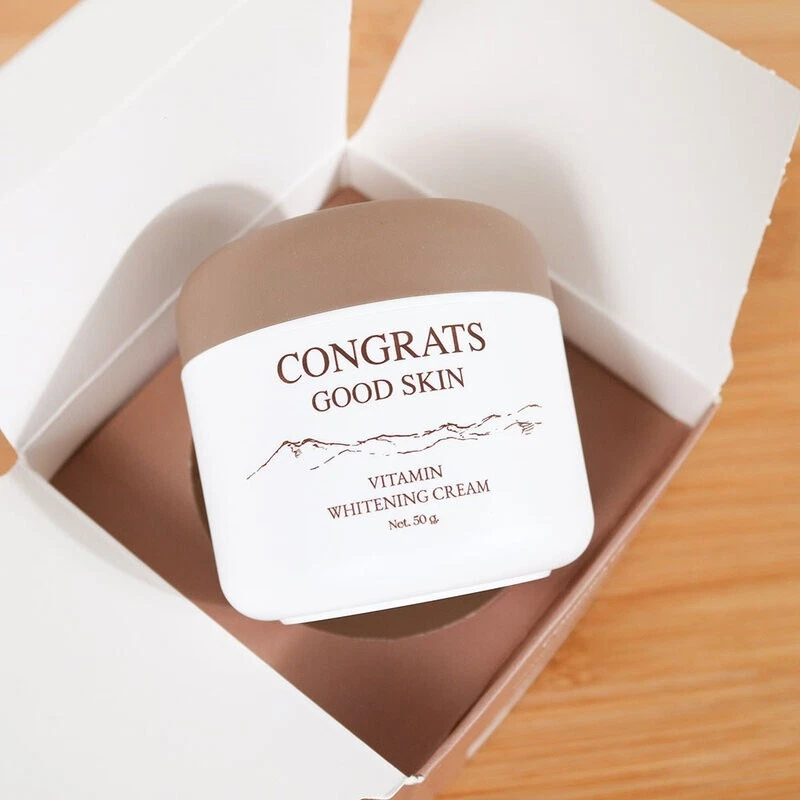 2x Congrats Good Skin Vitamin Body Cream Armpits Brightening Reduce Odor 50 g