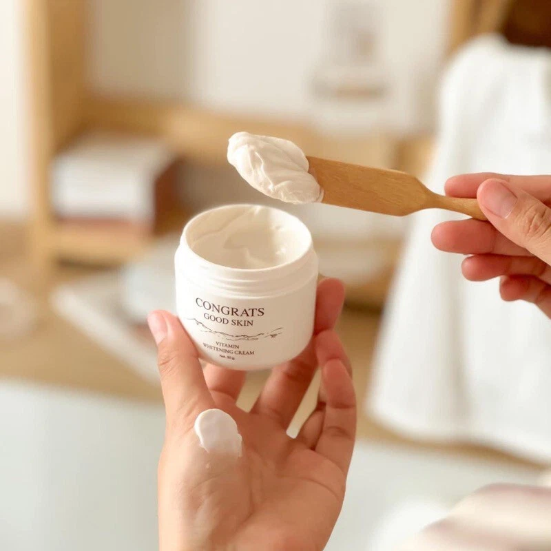 2x Congrats Good Skin Vitamin Body Cream Armpits Brightening Reduce Odor 50 g