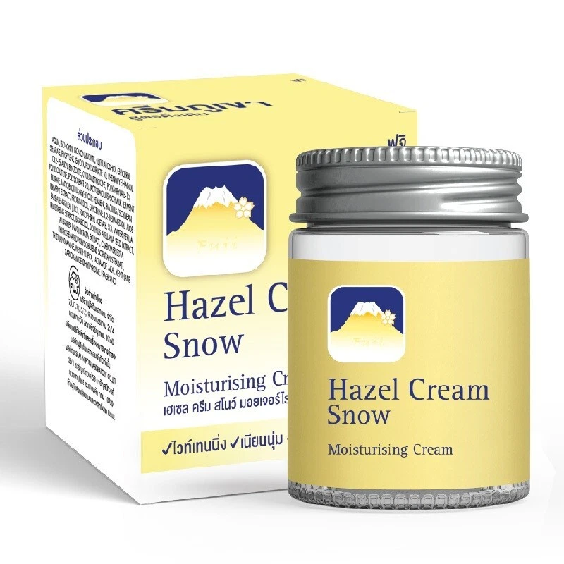 2x FUJI HAZEL CREAM SNOW MOISTURISING CREAM Whitening Smooth original recipe 50g
