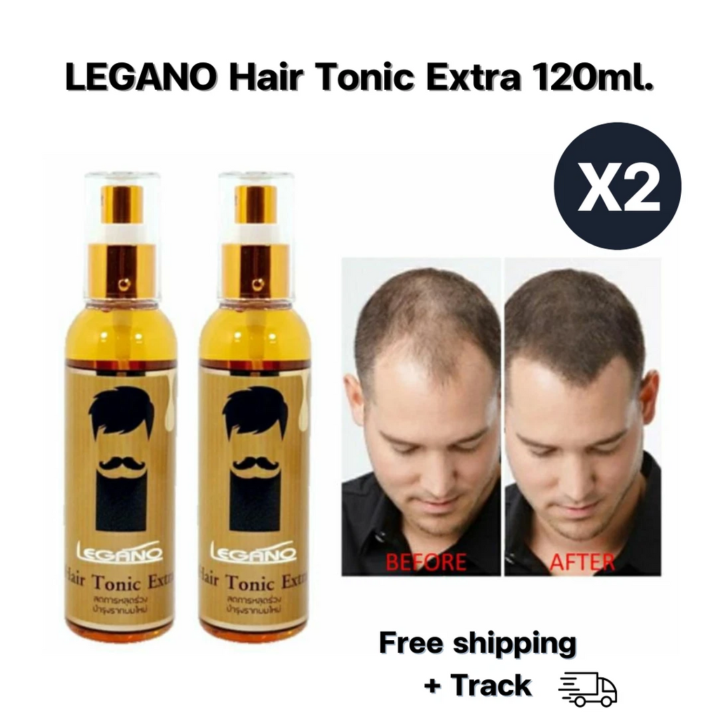 2x Legano Hair Tonic Extra Prevent Loss Treatment Natural Herb Fast Growth 120ml