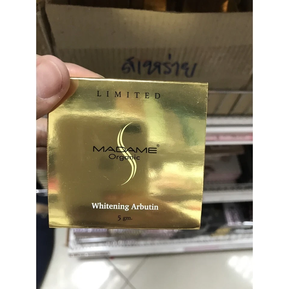 2 x Madame Organic Whiten Bright Soap Remove Spot Acne Freckles Face 60g.