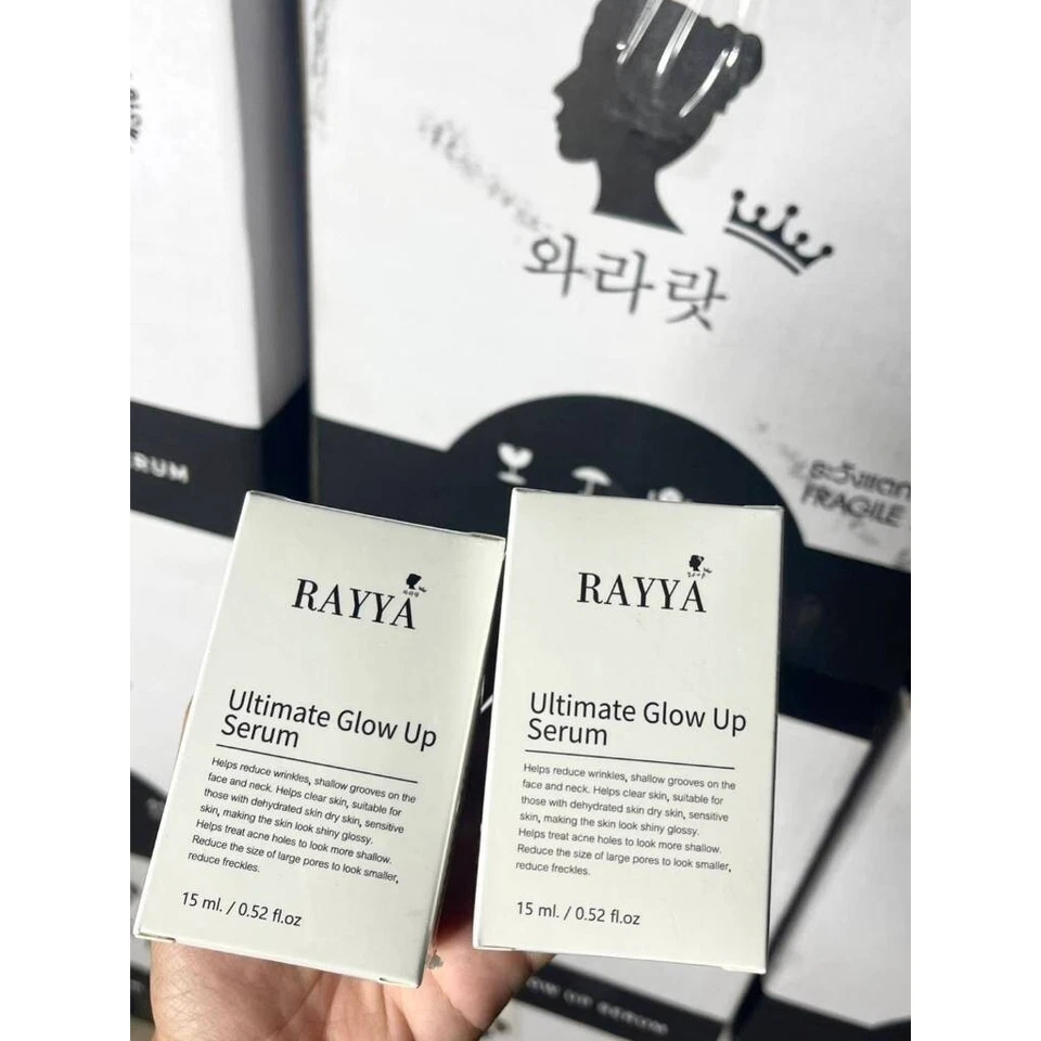 2x RAYYA Ultimate glow up serum Rejuran moisture Nourish brighten skin smooth