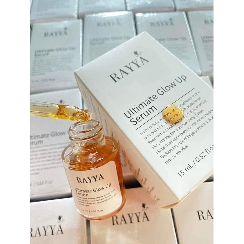 2x RAYYA Ultimate glow up serum Rejuran moisture Nourish brighten skin smooth
