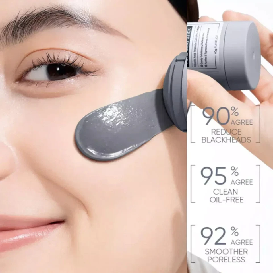 2 x SKINTIFIC Alaska Volcano Clay Mask Glycolic Detox Skin Clean Pores Blackhead