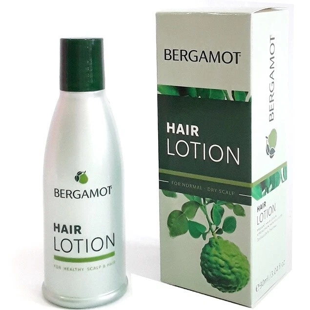 3 x BERGAMOT Hair Lotion Reduce Scalp Inflammation Scalp Itchiness Dandruff 90ml