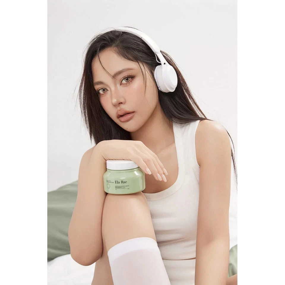 3x ELA RAE Whitening Cream, armpits, body odor bright Reduce dark spots 60 ml.