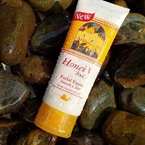 3x HONEI V FACIAL FOAM BSC clean smooth soft moisturized skin radiant youthful