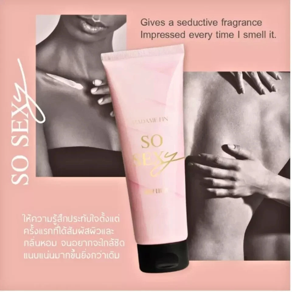 3x Madame Fin Perfume Body Lotion So Sexy Scent Mosturizing Smooth Skin 100 ml