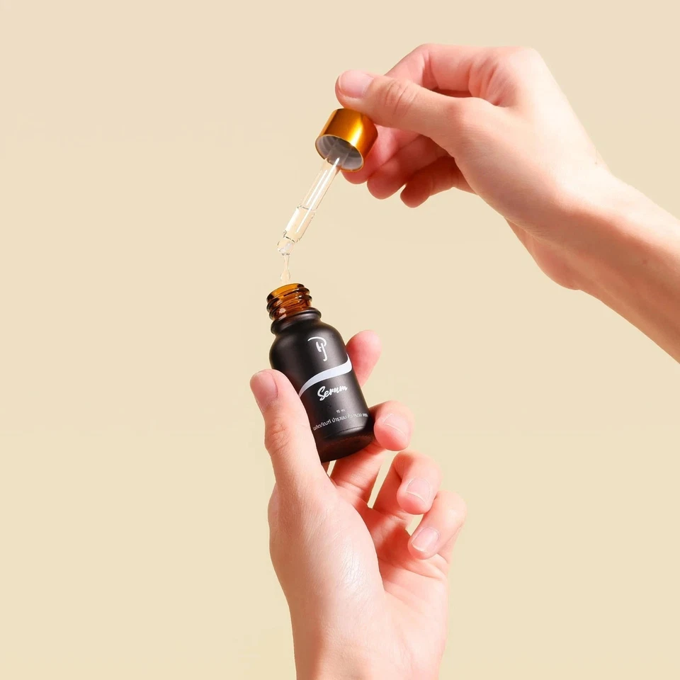 3x PJ Serum Nourishes Hair Mustache Eyebrows Beard Sideburns nourish hair 15ml